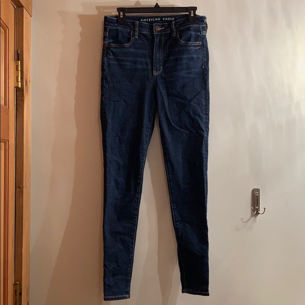 AE super hi-rise jeggings